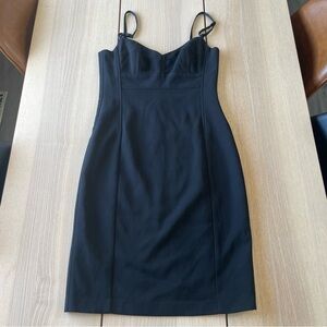Sandra Angelozzi Elegant Black Dress 38 = US small, formal little black dress